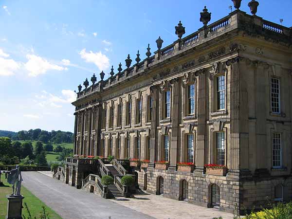 Chatsworth House exterior view