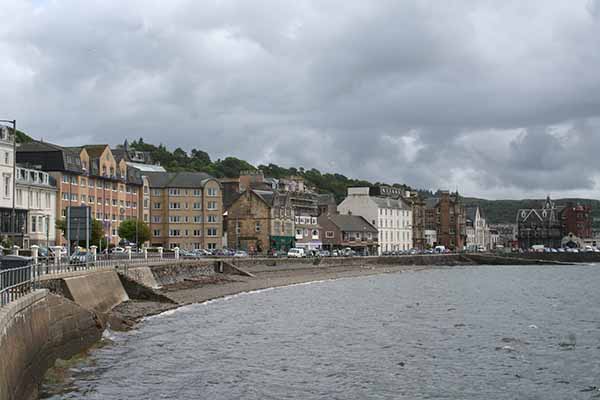 Oban sea front