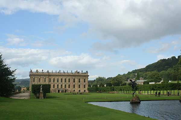 Chatsworth HOuse, lake and gardens