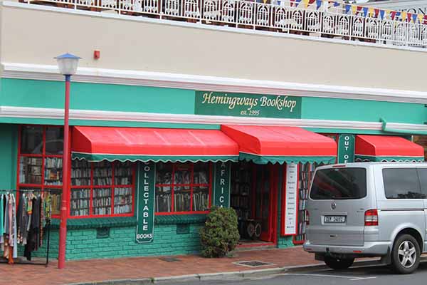 Hemmngway Bookshop Hermanus
