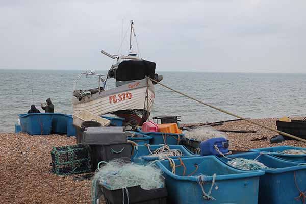 Dungeness fishing boats