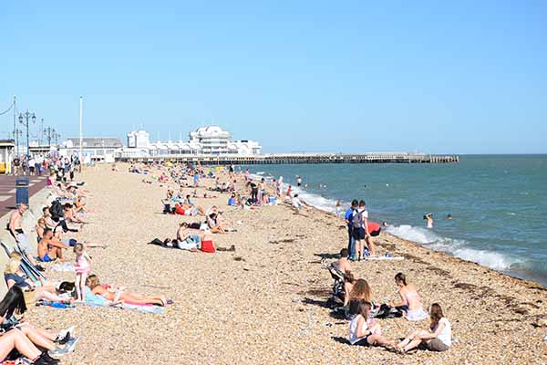Southsea beach