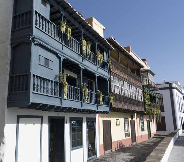 Balconies in SAnta Cruz de la Palma