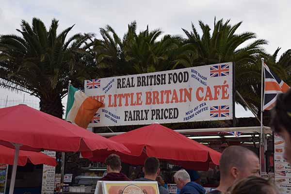 Yuk,British food in Lanzarote?