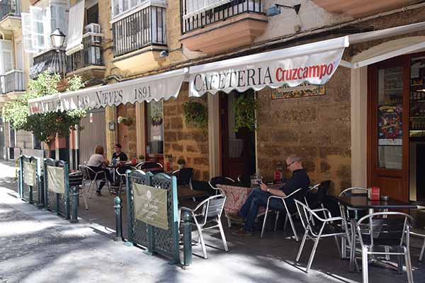Cadiz street cafe