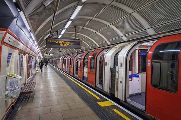 London underground train