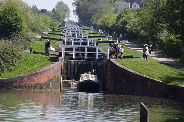 Caen Hill Flight of locks