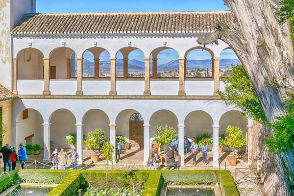 Granada Alhambra building