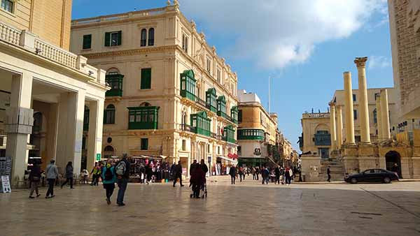 Valletta square