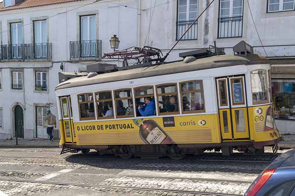 Lisbon tourist tram
