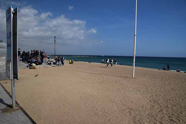 Barcelona beach