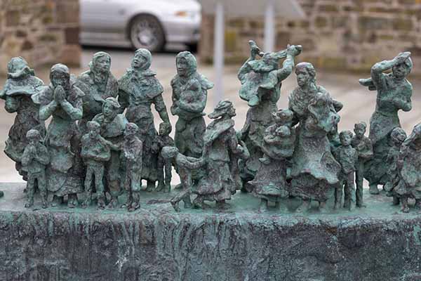 Eyemouth fishermen memorial