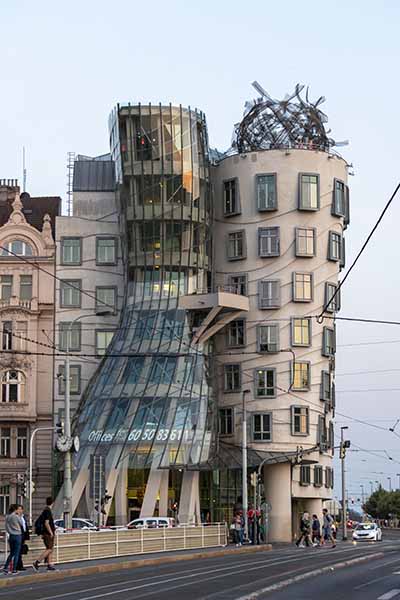 The Dancing hOuse, Prague also known as Ginger and Fred