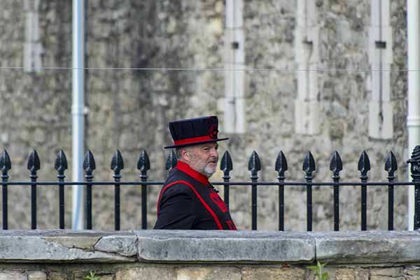 Yeoman Warder at the Tower of London