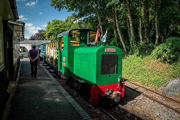 Amberley narrow guage railway diesel