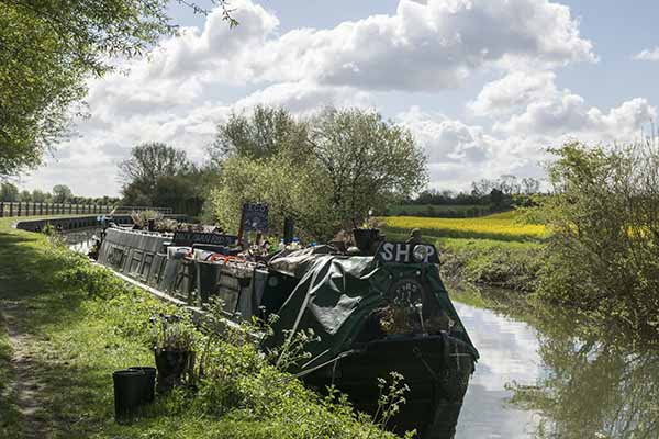 Grand Union Canal narrowboat