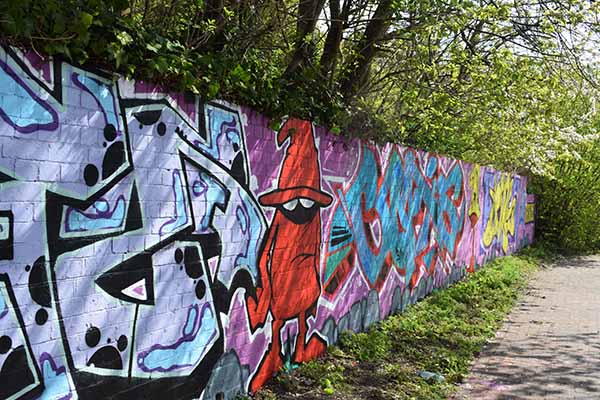 Grand Union Canal Graffiti
