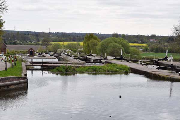 Grand Union Canal Knowle flight