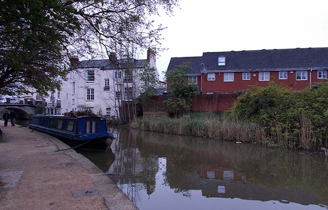 Grand Union Canal Leamington Spa
