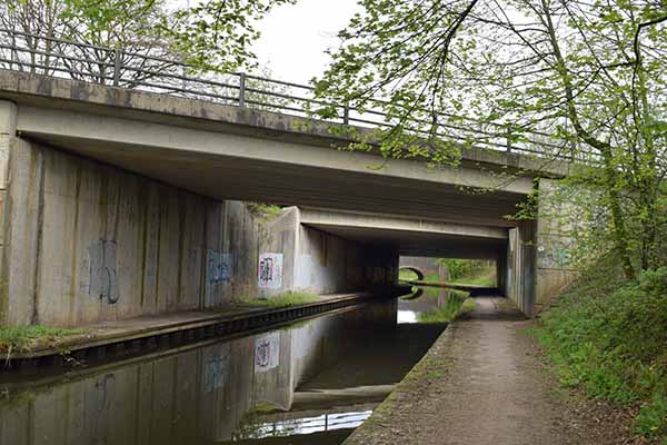 Grand Union Canal M42 bridge